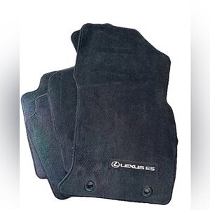 New  Lexus 2023  ES 250 AWD OEM black Carpet Floor Mats . PART PT926-33210-20